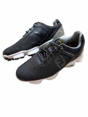 Foot Joy Men's Golf Shoes Black Hyperflex Driving Range Spikes Adult Size 7